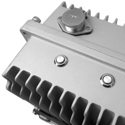 Effective 3 Channel 1.5 km Aluminium Anti-FPV Jammer for Car Mount -40ºC to 65ºC