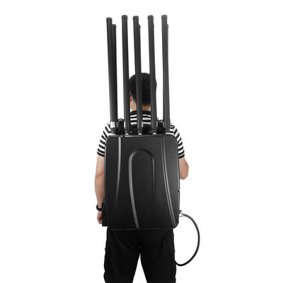 10 Channel 1.5km 433mhz 2.4G  Manpack Jammer 360° full Range Jamming For FPV