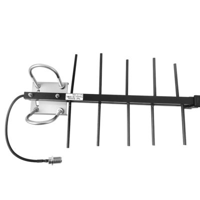 700-1020MHz 14dBi 50W Yagi Directional Antenna Black Customized for Signal Field Coverage
