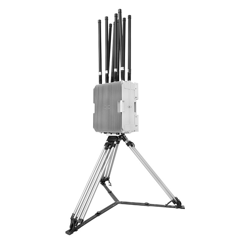 TX customized multiple band anti drone DJI FPV UAV jamming &detection device