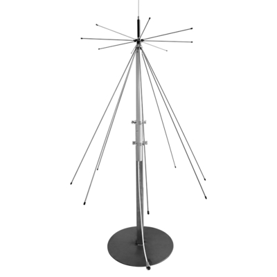 25-3000mhz ارتفاع بالا 100W آنتن ایستگاه پایه discone