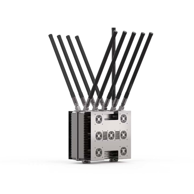 1km 10 کانال 433mhz 868mhz 2.4ghz 5.8ghz دستگاه تشخیص یکپارچه