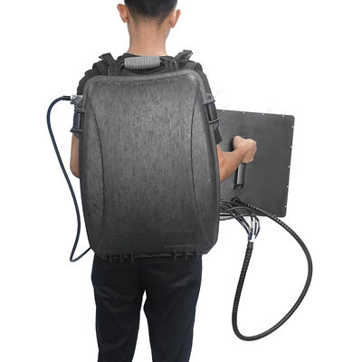 TX-BF05 جهاز تشويش مضاد للطائرات بدون طيار | نمط حقيبة ظهر، مدى طويل 1000-2000 متر، مع شحن مزدوج