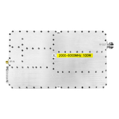 باند گسترده 2000-6000MHz 100W GPS Drone FPV UAV سیگنال بلوک تقویت کننده قدرت RF
