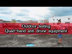 4 کانال 360 ° دامنه کامل 1.5 کیلومتر خانه شکل RF دسته مغناطیسی FPV جمر برای نصب ماشین