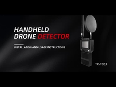 دتکتور سیگنال دستي 1.5-2 کیلومتر 3 کانال برای ضد FPV